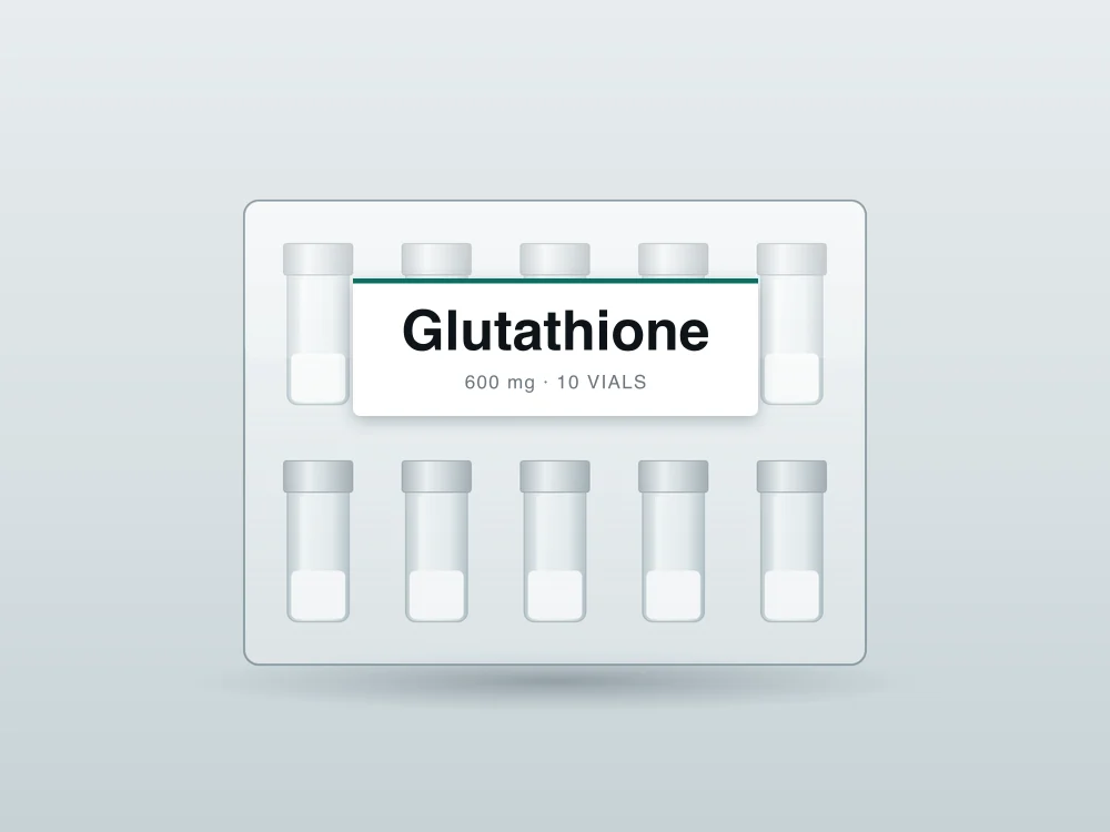 Glutathione 600 mg kit